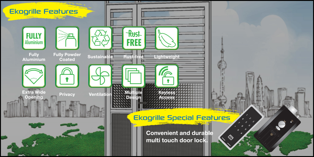 Ekogrilles Features